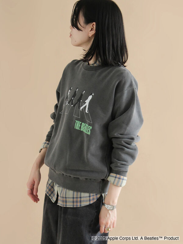GOOD ROCK SPEED】THE BEATLESスウェット（チャコールグレー/トップス