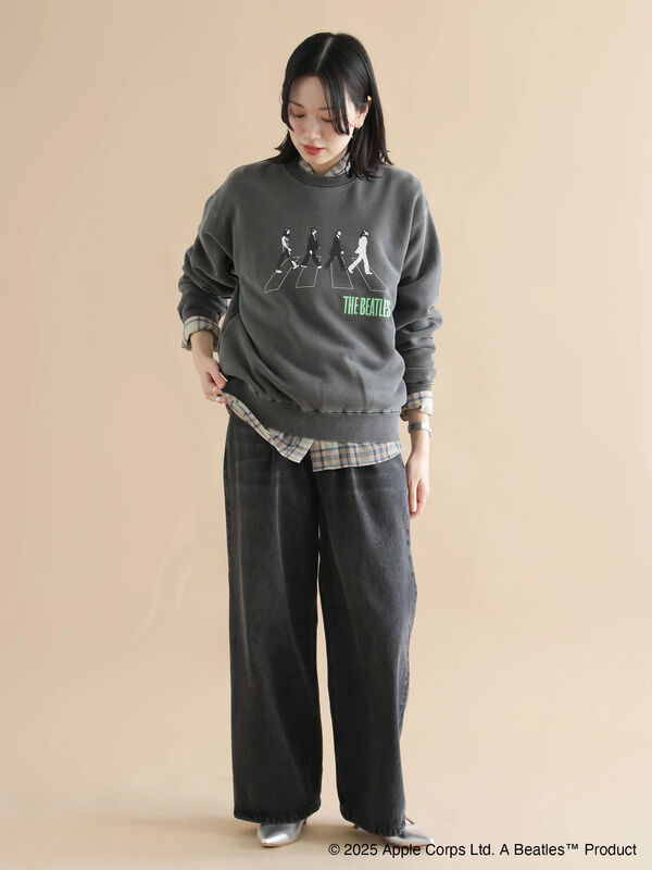 GOOD ROCK SPEED】THE BEATLESスウェット（チャコールグレー/トップス