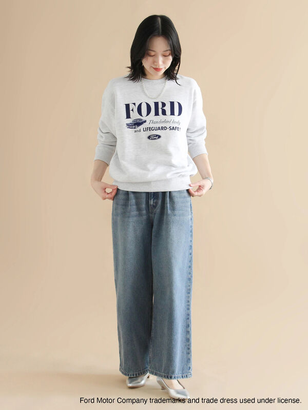 セール】 【GOOD ROCK SPEED】FORDスウェット（TOPグレー/トップス