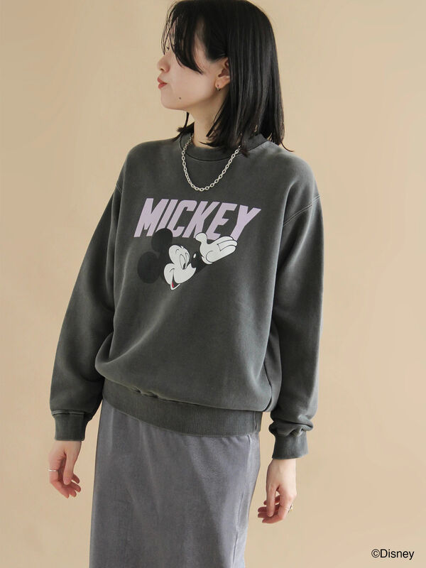 【GOOD ROCK SPEED】MICKEY MOUSE / スウェット（チャコールグレー）｜sm2rhythm（サマンサモスモス リズム）通販