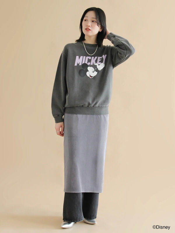 GOOD ROCK SPEED】MICKEY MOUSE / スウェット（チャコールグレー