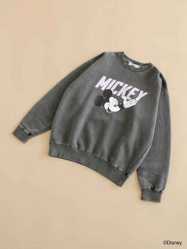 GOOD ROCK SPEED】MICKEY MOUSE / スウェット（チャコールグレー