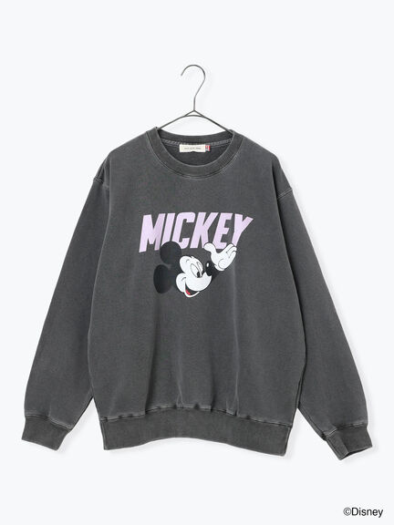 【GOOD ROCK SPEED】MICKEY MOUSE / スウェット（チャコールグレー）｜sm2rhythm（サマンサモスモス リズム）通販