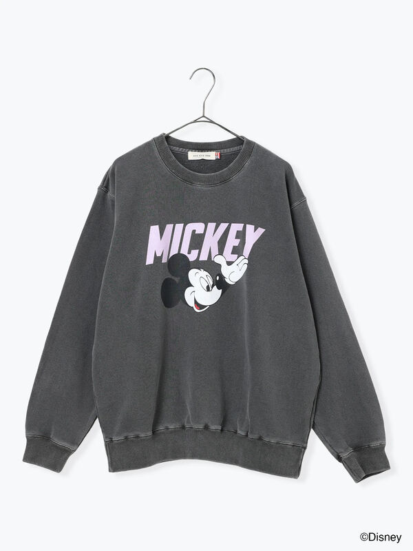 【GOOD ROCK SPEED】MICKEY ミッキースウェット　グレー GOOD ROCK SPEED (グッドロックスピード) ミッキースウェット