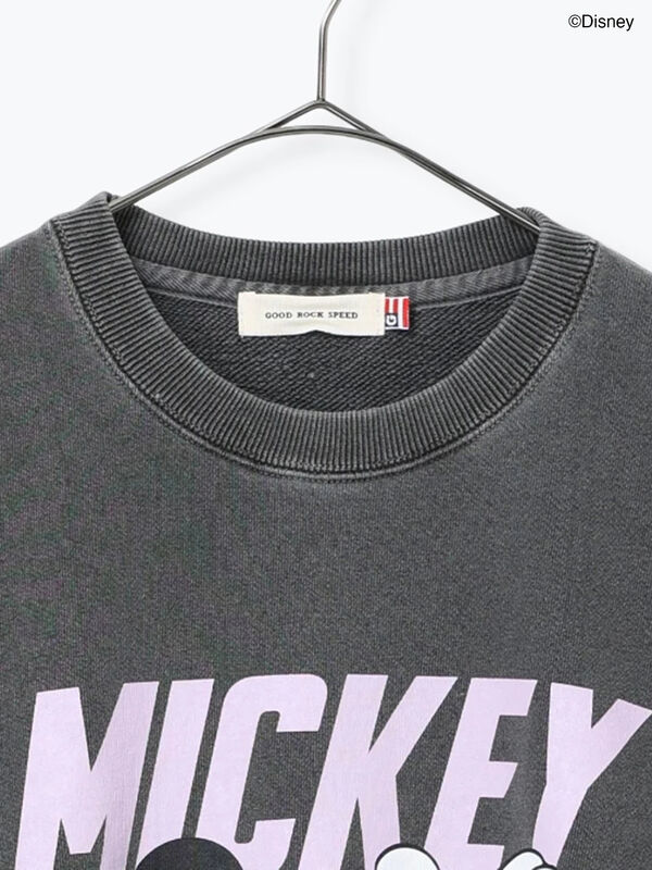 GOOD ROCK SPEED】MICKEY MOUSE / スウェット（チャコールグレー