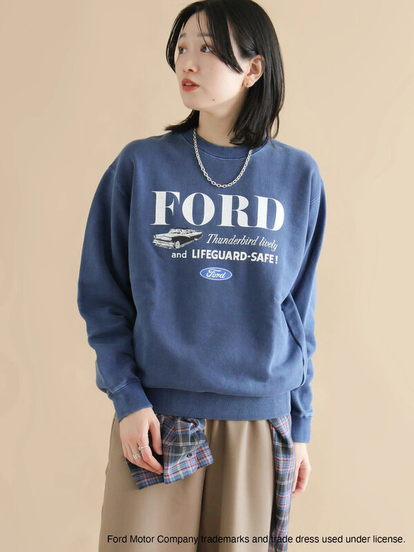 セール】 【GOOD ROCK SPEED】FORDスウェット（ネイビー/トップス