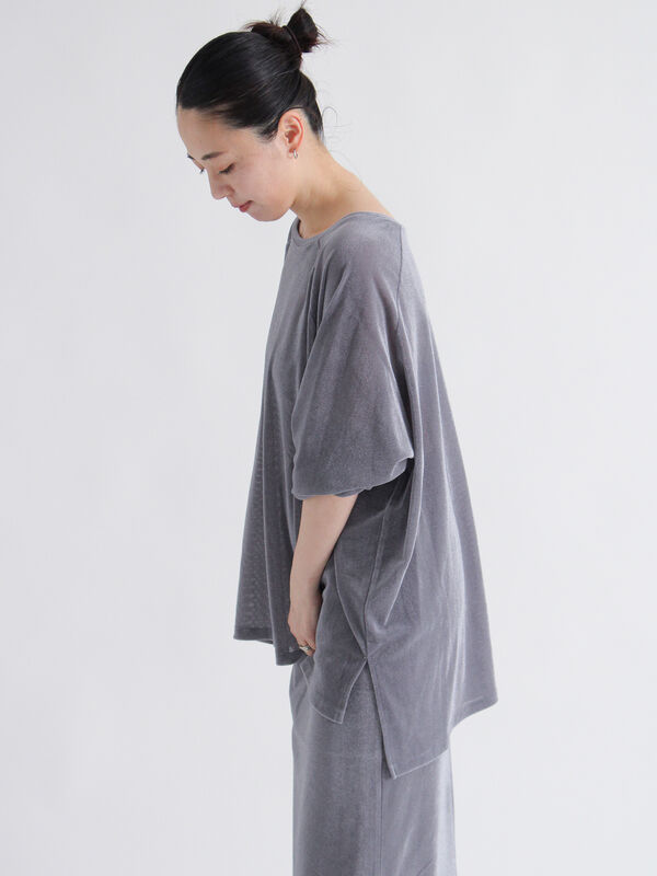 セール】 シアーベロアプルオーバー（グレー/ブラック/ブラウン