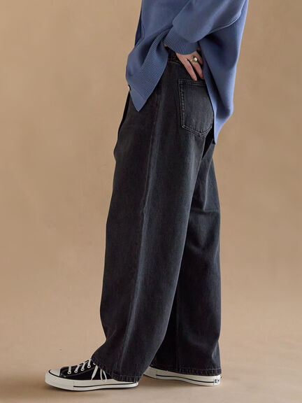 デニムタックパンツ（グレー/ブルー）｜sm2rhythm（サマンサモスモス リズム）通販