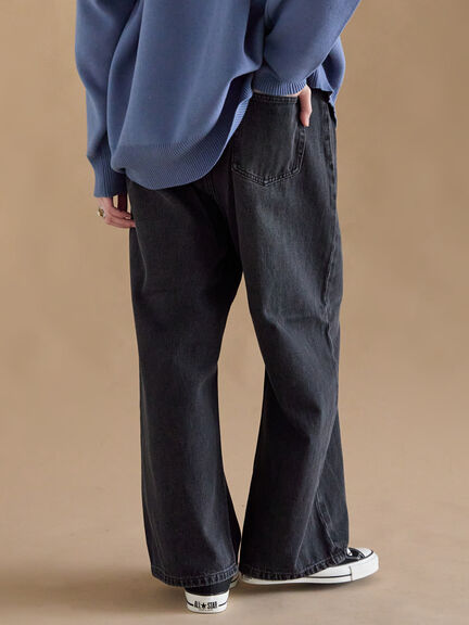 デニムタックパンツ（グレー/ブルー）｜sm2rhythm（サマンサモスモス リズム）通販