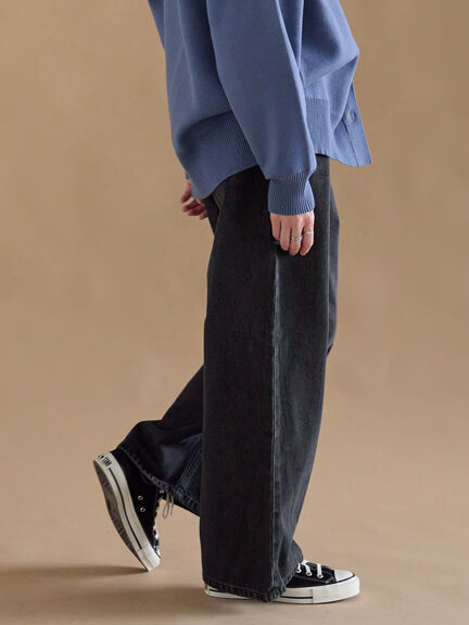 デニムタックパンツ（グレー/ブルー）｜sm2rhythm（サマンサモスモス リズム）通販