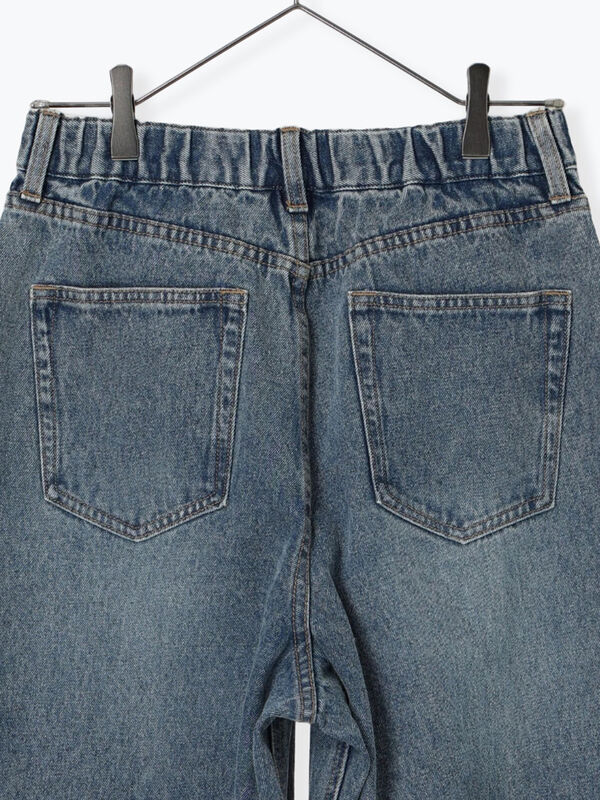 セール】 デニムタックパンツ（グレー/ブルー/ボトムス/パンツ