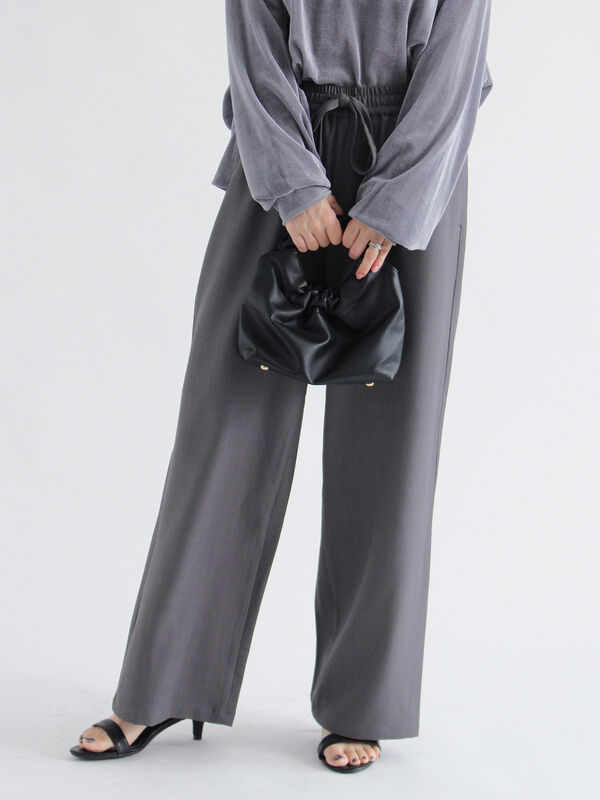 セール】 ストレッチイージーパンツ（グレー/ベージュ/ネイビー