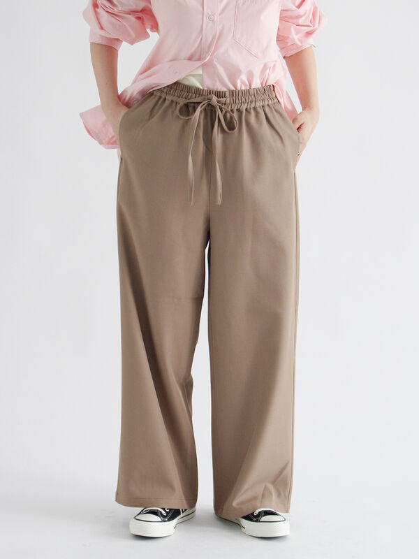 セール】 ストレッチイージーパンツ（グレー/ベージュ/ネイビー