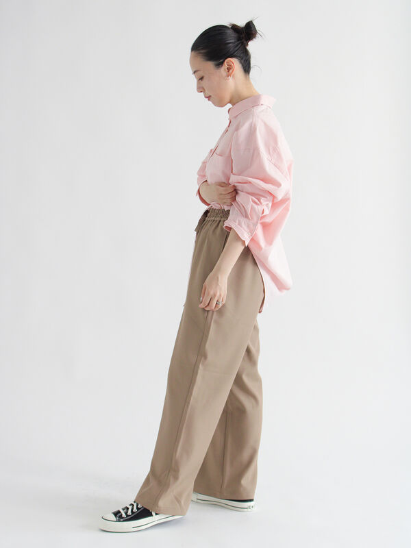 セール】 ストレッチイージーパンツ（グレー/ベージュ/ネイビー