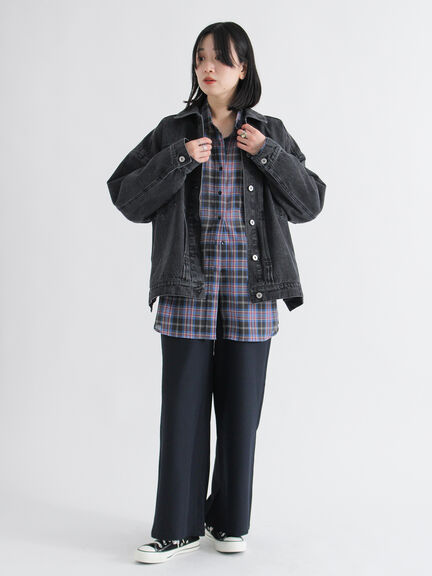 シアーチェックシャツ（ブラック/イエロー/キナリ）｜sm2rhythm（サマンサモスモス リズム）通販