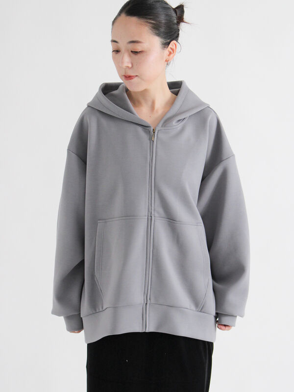 セール】 ダンボールジップパーカー（グレー/ブラック/ブラウン