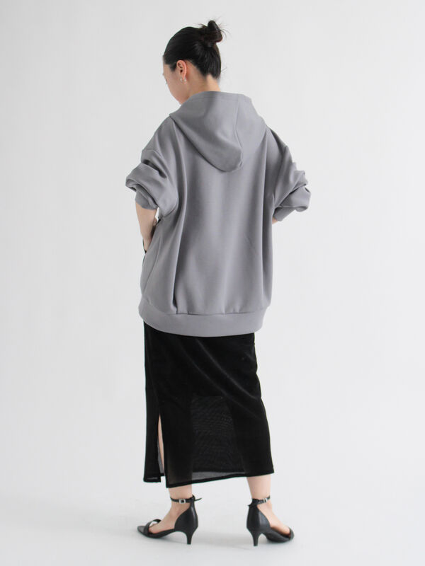 セール】 ダンボールジップパーカー（グレー/ブラック/ブラウン