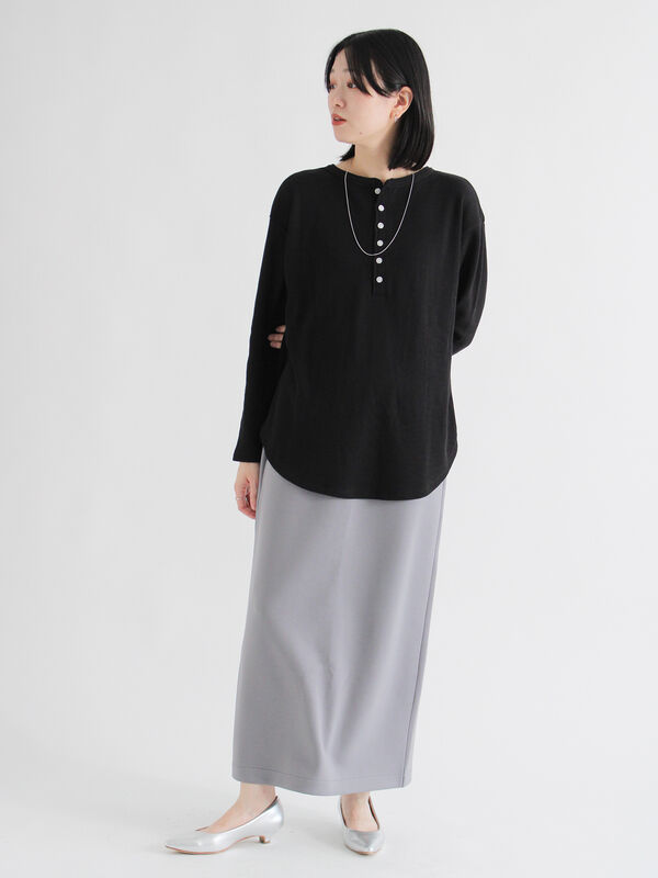 セール】 ダンボールロングスカート（グレー/ブラック/ブラウン