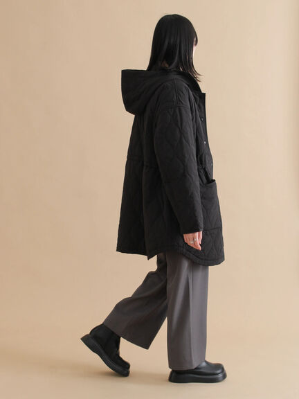 キルトレイヤードジャケット（ブラック/ベージュ/カーキ）｜sm2rhythm（サマンサモスモス リズム）通販