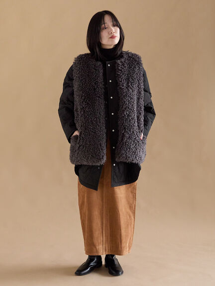 エコファージレ（チャコールグレー/ベージュ/ブラウン）｜sm2rhythm（サマンサモスモス リズム）通販