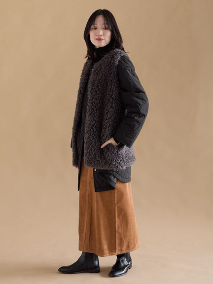 エコファージレ（チャコールグレー/ベージュ/ブラウン）｜sm2rhythm（サマンサモスモス リズム）通販