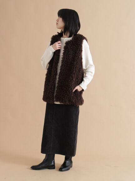 エコファージレ（チャコールグレー/ベージュ/ブラウン）｜sm2rhythm（サマンサモスモス リズム）通販