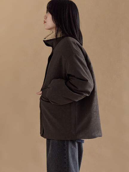 レザーライクミリタリージャケット（ブラック/ブラウン/カーキ）｜sm2rhythm（サマンサモスモス リズム）通販