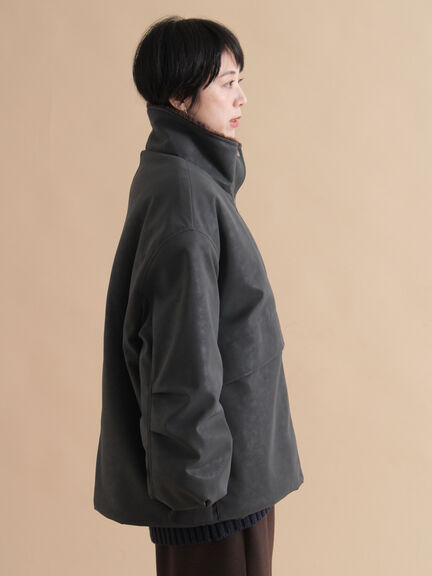 レザーライクミリタリージャケット（ブラック/ブラウン/カーキ）｜sm2rhythm（サマンサモスモス リズム）通販