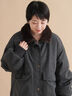 レザーライクミリタリージャケット（ブラック/ブラウン/カーキ）｜sm2rhythm（サマンサモスモス リズム）通販