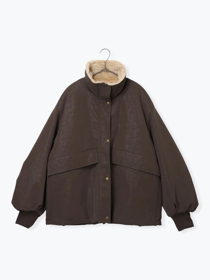 レザーライクミリタリージャケット（ブラック/ブラウン/カーキ）｜sm2rhythm（サマンサモスモス リズム）通販