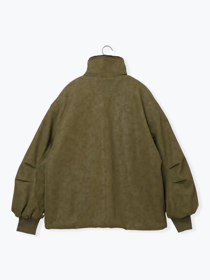 レザーライクミリタリージャケット（ブラック/ブラウン/カーキ）｜sm2rhythm（サマンサモスモス リズム）通販