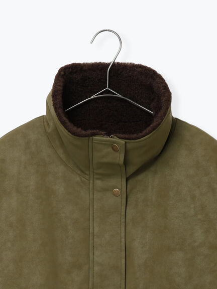 レザーライクミリタリージャケット（ブラック/ブラウン/カーキ）｜sm2rhythm（サマンサモスモス リズム）通販