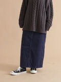 コーデュロイロングスカート(ブルー)|sm2rhythm(サマンサモスモス リズム)通販
