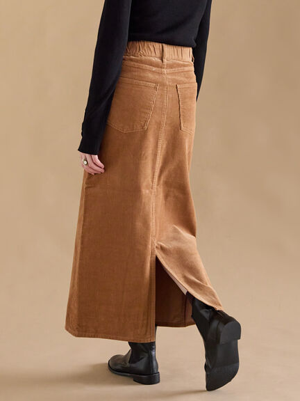 コーデュロイロングスカート（チャコールグレー/ベージュ/ブルー）｜sm2rhythm（サマンサモスモス リズム）通販