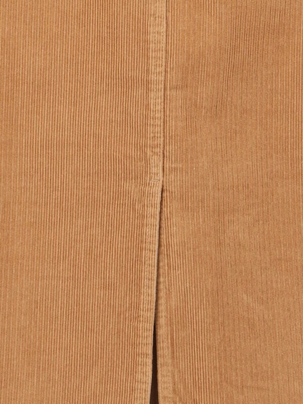 セール】 コーデュロイロングスカート（チャコールグレー/ベージュ