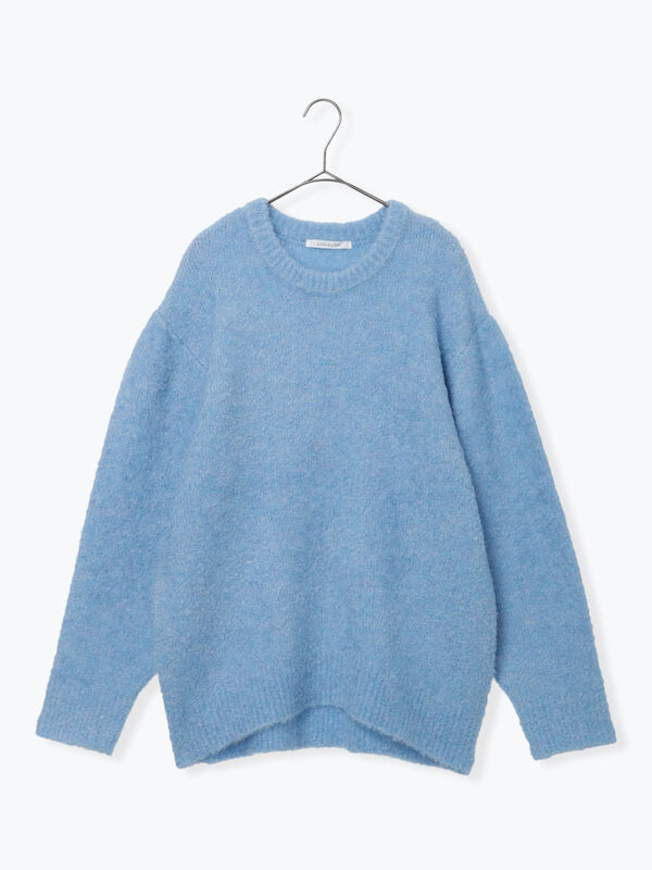soduk サーマルニットプルオーバー　水色 SODUK 23AW-thermal knit – PALETTE art alive ONLINE STORE