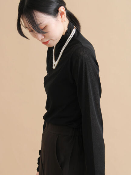 シアープルオーバー（オフホワイト/ブラック）｜sm2rhythm（サマンサモスモス リズム）通販