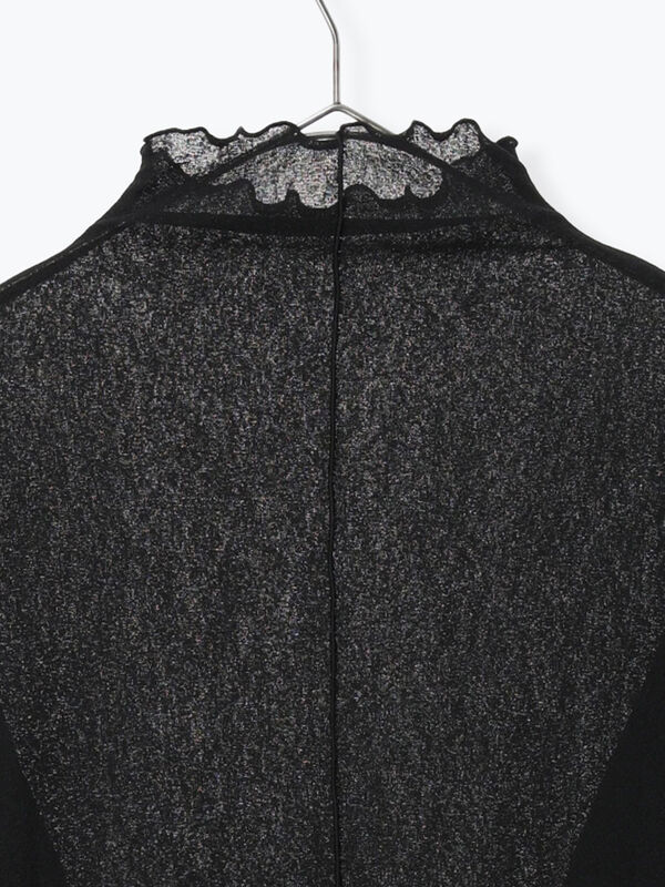 deuxieme classe リブシアープルオーバー Deuxieme Classe】Sheer Rib タートルネックプルオーバー 【公式通販】