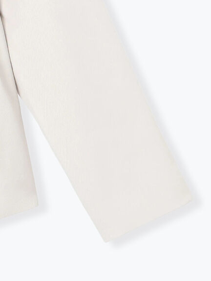 ペプラムジャケット（ブラック/ライトベージュ）｜sm2rhythm（サマンサモスモス リズム）通販