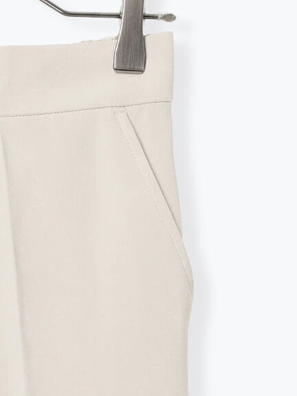 セミワイドパンツ（ブラック/ライトベージュ）｜sm2rhythm（サマンサモスモス リズム）通販