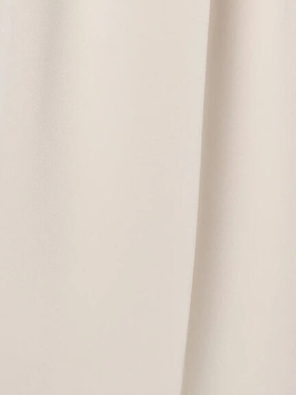 セミワイドパンツ（ブラック/ライトベージュ）｜sm2rhythm（サマンサモスモス リズム）通販