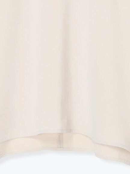 ノーカラーブラウス（ブラック/ライトベージュ）｜sm2rhythm（サマンサモスモス リズム）通販