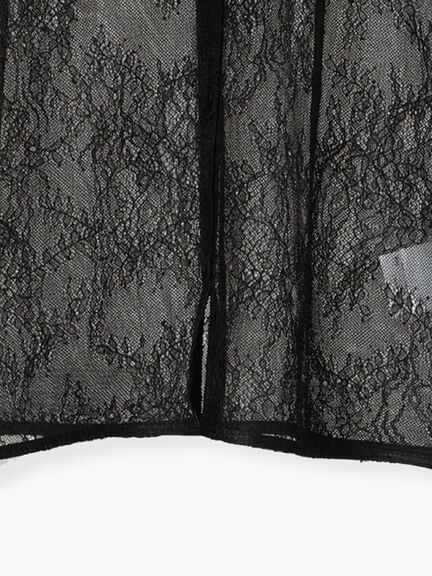 レースボウタイブラウス（オフホワイト/ブラック）｜sm2rhythm（サマンサモスモス リズム）通販