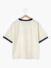 リンガーロゴプリントTシャツ（オフホワイト/キナリ）｜sō4ū（ソウフォーユー）通販