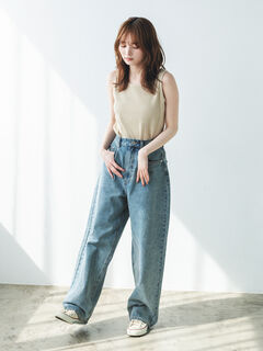 Chloé by Phoebe Philo サックスブルー デニムパンツ T34 Chloé by Phoebe Philo サックスブルー デニムパンツ T34