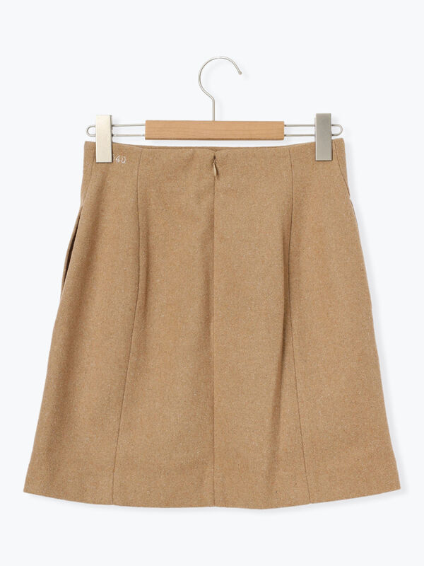 セール】 ツイードミニスカート（グレー/ベージュ/ボトムス/スカート