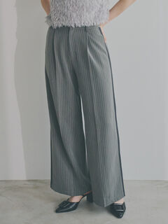 Splus グレー サイドストライプ パンツ SCENTOF ライトグレー