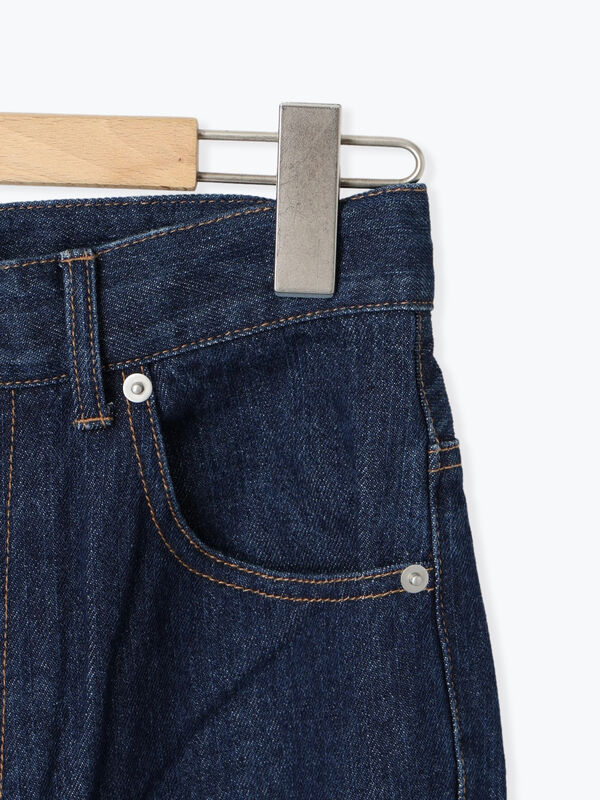 セール】 ストレートデニムパンツ（ブルー/ネイビー/ボトムス/パンツ