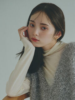 ぷー様　トップス　グレー 手洗い可能〉ビジュー FOX クルーネック プルオーバー｜ SHIPS 公式サイト