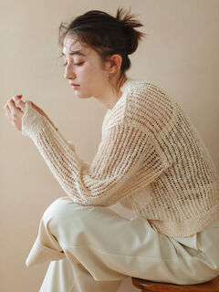 SYUMAN 22AWメッシュ セーター SYUMAN 22AWメッシュ セーター - メルカリ